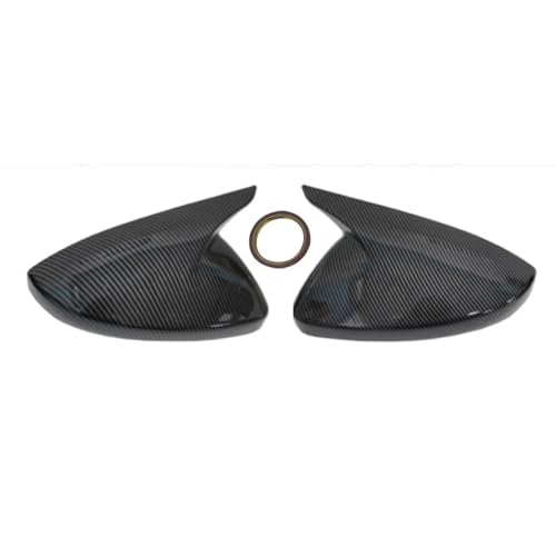 Paire De Coques Rétroviseurs Latéraux ABS Noir Brillant
