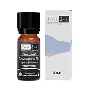 freshskin beauty ltd | Lemongrass Essential Oil 10ml – 100% Pure & Natural Essential Oils