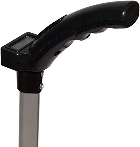 AdirPro Digital Distance Measuring Wheel - Large Digital LCD Display - 12 Commercial Grade Feet-Inch - Free Carrying Bag