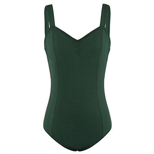 emerald green leotard