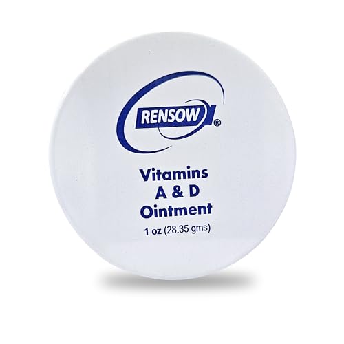 Rensow Vitamin A&D Ointment Tattoo Aftercare Healing Ointment Ski...