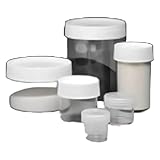 Boîtes à couvercle à vis Récipients en polycarbonate à paroi droite et à ouverture large Nalgene® avec fermeture