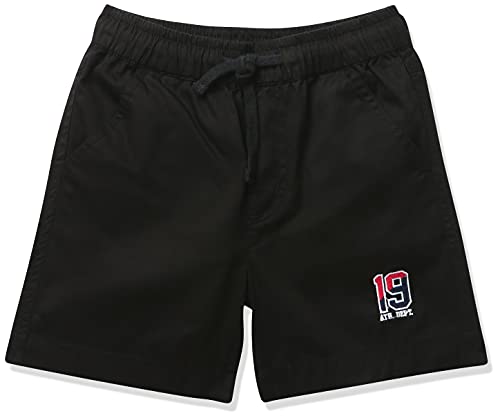 Image of Amazon Brand - Jam & Honey Boy's Shorts (AW21BSHO-W2 Black 2-3 Years