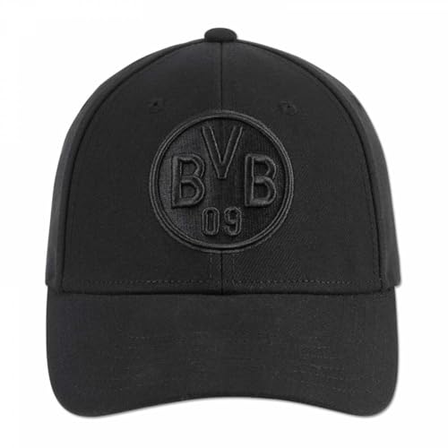Borussia Dortmund BVB Logo Cap (DE/NL/SE/PL, Alphanumerisch, Einheitsgröße, schwarz) Borussia Dortmund BVB Logo Cap (DE/NL/SE/PL, Alphanumerisch, Einheitsgröße, schwarz)