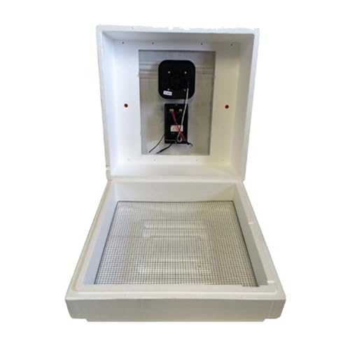 Farm Innovators 120 Volt 40 Watt Circulated Air Incubator for Up to 48 Eggs with Easy to Read Digital Display and Large Picture Window, White by Farm Innovators, Inc. - Image 9