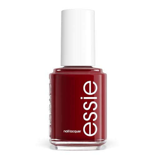 Essie Nail Polish Original Bordeaux Nail Polish Dark Red Nail Varnish Burgundy Cherry Red Nails Glossy Shine and High Coverage Salon Quality Finish Vegan Formula