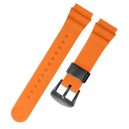 Bracelet silicone 22mm pour Seiko 5 Sports et montre de plongée Prospex