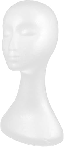 Miniatura 3 de Beavorty 2 unids gafas soporte de exhibición auriculares espuma maniquí cabeza maniquí cuerpo cuerpo humano modelo maniquí cabeza maniquí cabeza