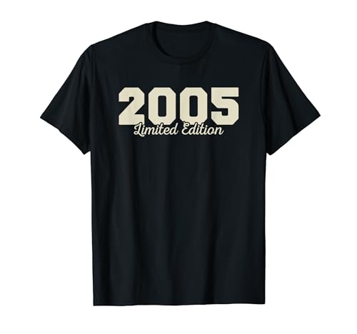 19 Birthday Decorations Men Best of 2005 BDay 19th Birthday Camiseta