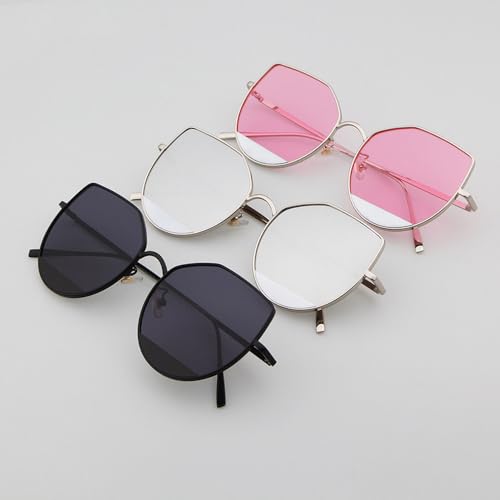 Lunettes de soleil œil de chat finition luxe retro l'accessoire mode des dames - 2