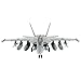 Hobby Master | 1:72 Scale Diecast Military Aircraft Replica | EA-18 Growler 166896, VAQ-209, US Navy, 2024 | Model HA5159