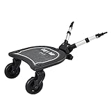 Stroller Accessories Englacha Stroller Cart Auxiliary Peda Seat Two Child Travel Artifact Pedal Standing Board Hanging Trailer Stroller Accessory (Color : A) (B)