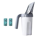 Gokoti Katzenstreuschaufel, Schaufel für Haustierfilter, Saubere Toilette, Müllsammler, Katzenbedarf, Zubehör, Katzentoilette, Selbstreinigend