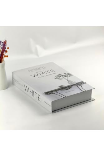 Kitap Görünümlü Dekoratif Kutu, White
