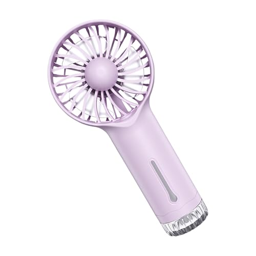 Wezalget Ventilador de niebla, ventilador portátil con niebla | Handheld Personal Mister Fan,3 velocidades Dispositivo de enfriamiento recargable, enfriador eléctrico para viajes en playa al aire