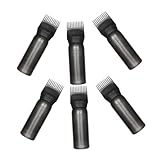 Didiseaon 6pcs Root Comb Applicator Bottles for Hair Dye Twist Top Graduated Bottle
