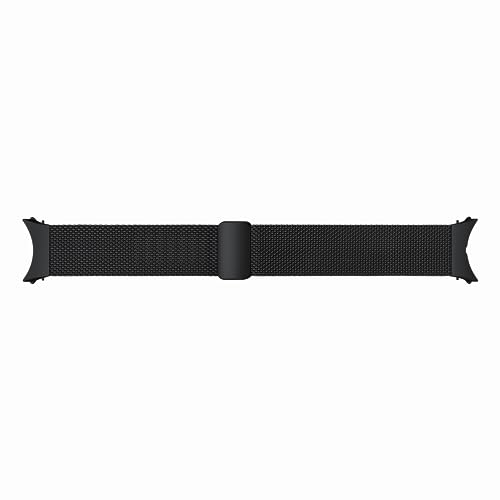 Bracelet Milanese en acier inoxydable noir Samsung Galaxy Watch 4 5 6 40mm