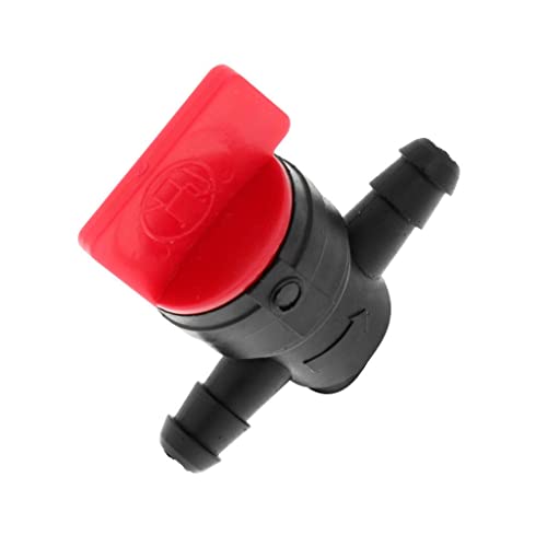 Válvula de corte de combustible y válvula de gas recta con interruptor plástico de riego 3pc 5