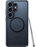 TORRAS Galaxy S26 Ultra 用 ケース【3倍米軍保護工学・高精密Magsafe対応】マグネット搭載 耐衝撃 ワイヤレス充電対応 マグセーフ対応 黄変防止 半透明 マット 黄ばみなし For SamSung S26 ultra ケース Guardian-Mag ブラック