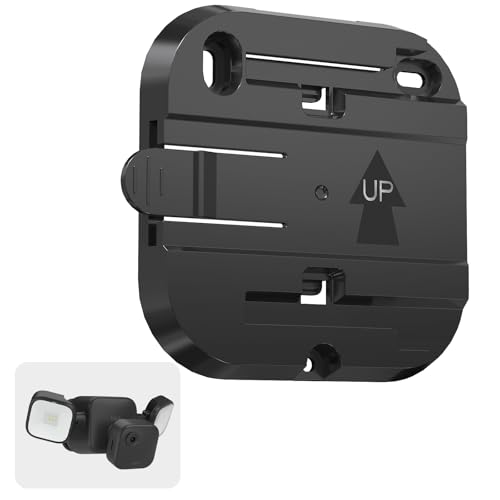 Wall Bracket for Blink Outdoor 4 Floodlight Camera/Blink Out Door 3 Floodlight Cam,Perfectly Replacing The Original Wall Plate, Fearless of Wind and Rain, Suitable for Outdoor Use