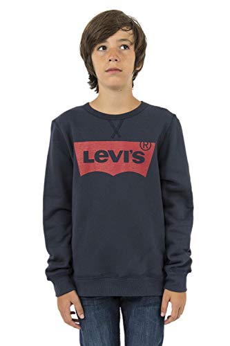 Levi's Sweat Nos Batwi, Sudadera para Niños, Azul (Marine), 2 años