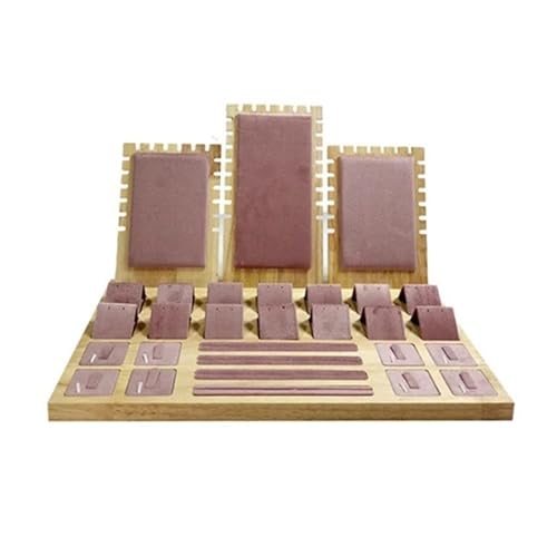 Plateau bijoux vitrine pour chaîne pendentif bracelet et bague de créateur