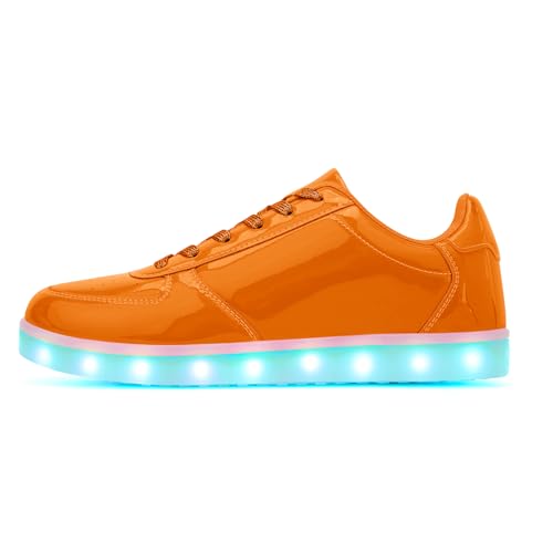Image of Unisex LED Shoes - Fashion Light Up Sneakers, Breathable USB Charging Glowing Luminous LED Shoes for Men Women