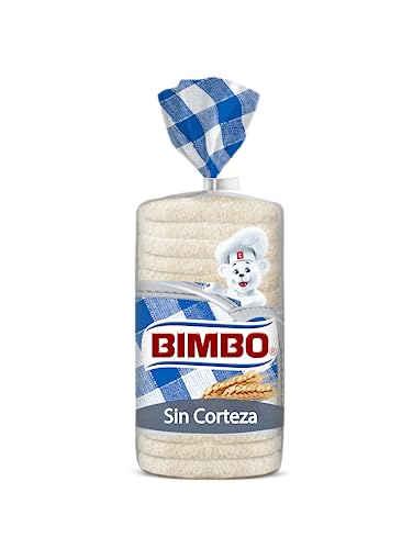 Bimbo - Pan de molde Blanco sin Corteza, Tierno y Nutritivo 16 rebanadas, 450 g