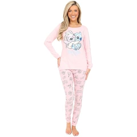 Disney Lilo and Stitch Pink Pyjama Set Cover