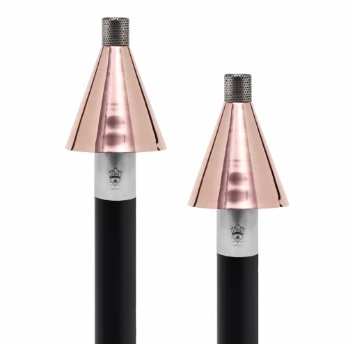 🔥 Cashback up to 70% Big Kahuna Gas Tiki Style Torch - Exotic Propane or Natural Gas Lamp Includes a 82 Black Steel Pole for Easy Set Up - Permanent Outdoor Lights are Great for Landscape Lighting, Set of 2 (Copper Cone) 🛒 Crazy Deals Big Kahuna Gas Tiki Style Torch - Exotic Propane or Natural Gas Lamp Includes a 82 Black Steel Pole for Easy Set Up - Permanent Outdoor Lights are Great for Landscape Lighting, Set of 2 (Copper Cone)