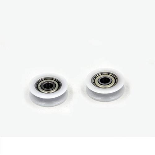 Roulement à billes 624 ZZ galet plastique POM 4x18x6 mm 2 pièces