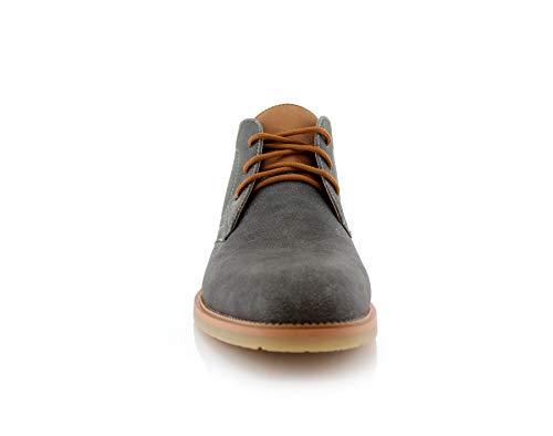 Image of Ferro Aldo Men's Chukka Boots | Classic Dress, Casual & Sneaker Styles | Lace-Up Ankle Boot for Work & Everyday Wear