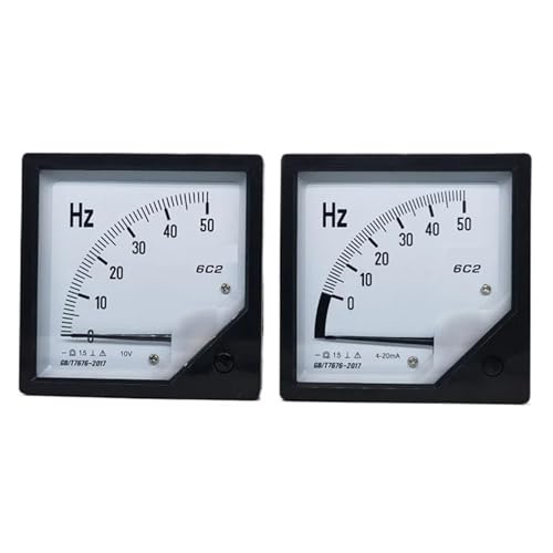 Evite variaciones de red con el medidor de frecuencia de puntero 6C2 50Hz 10V