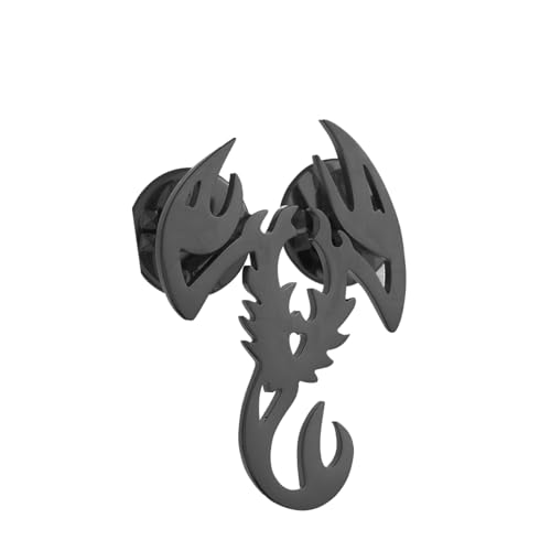 Image of Stainless Steel Insects Creative Scorpion Brooches for Women and Men