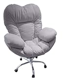 Bürostuhl Ergonomisch Mit Rollen, Schminktisch Stuhl Bequem, Technisches Gewebe, Lesesessel Mit...