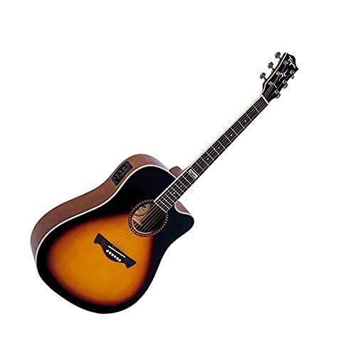 Violão Eletro Acústico Aço Folk Kansas Sunburst Tagima