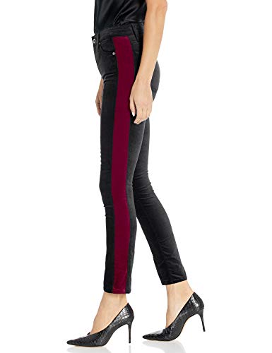 AG Adriano Goldschmied Women's Velvet Mari Tuxedo Stripe3