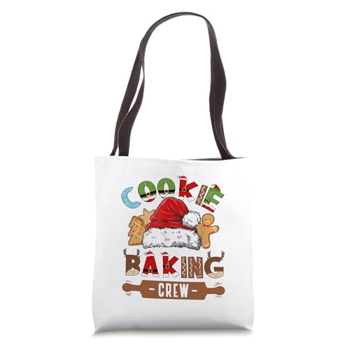 Cookie Baking Crew Pajama Family Christmas Gingerbread Team Tote Bag