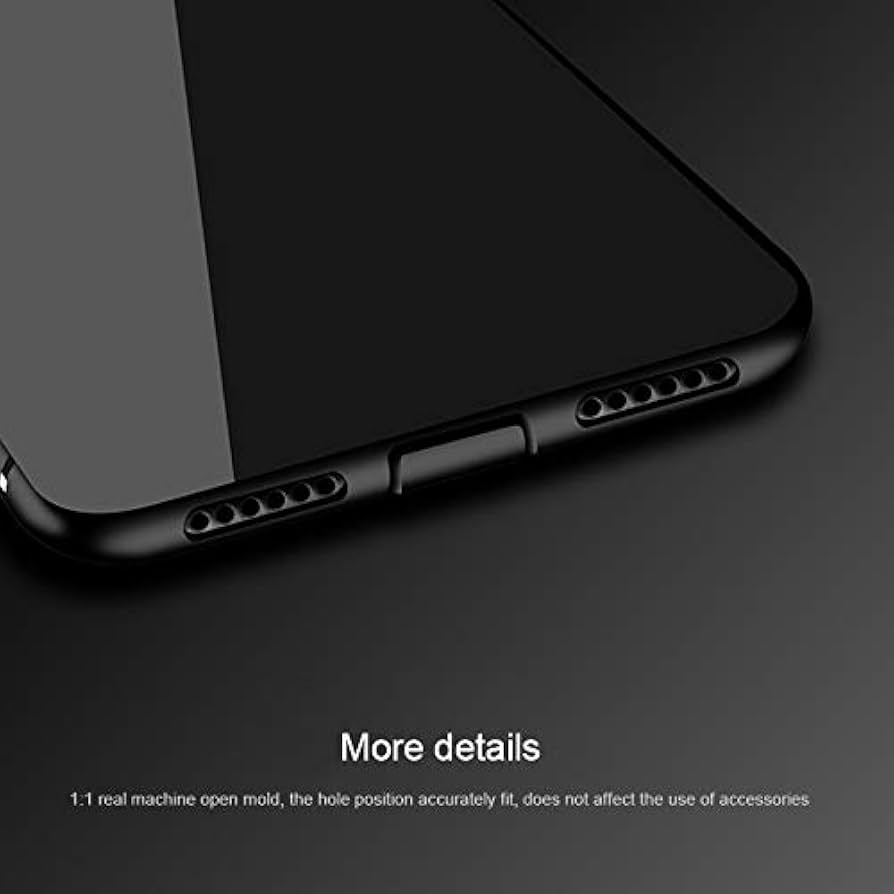 Amazon.com: Soft Black Coque Matte Protective Anti-Slip