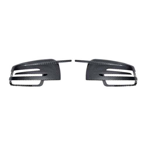 Couvercles rétroviseurs latéraux noirs finition carbone pour Benz GLA X156 coque haut de gamme