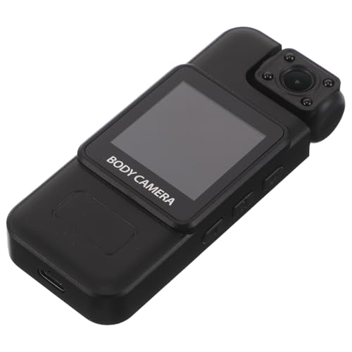 WATIIFUFU Cámara Deportiva Portátil 4k Uhd con Visión Nocturna Infrarroja, Resistente al Agua, Clip Trasero para Manos Libres, Pantalla Integrada para Exteriores, Ciclismo y Viajes