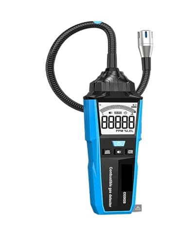 ハンドヘルド可燃性ガス漏れ検知器天然ガス漏れ分析装置テスターポータブルガス漏れ場所判定メーター 多機能(CGD02B)