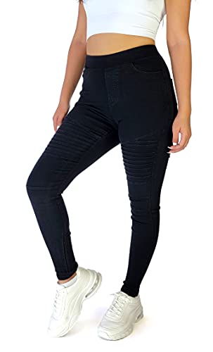 SARDONIX SRDX Pocket Jeggings Jeans Pants Women Stretch Skinny Casual Slim Fit Denim