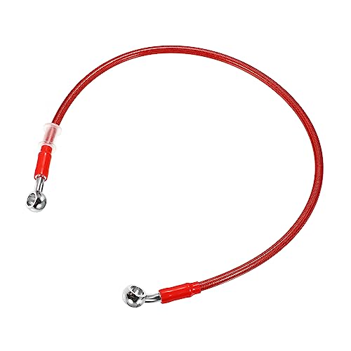 Materiale: acciaio inossidabile, PU, posizionamento sul veicolo: anteriore, colore: rosso, diametro esterno del tubo: 8 mm / 0,31 