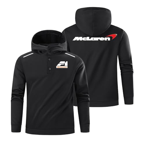 WYSTEN Sweat Hood camisola M.c läre-ñ, homens tamanho unissexo desportivo, tamanho unissexo desportivo para inverno algodão clássico, camisola com capuz de outono, Preto, S