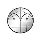 ESPEJO METAL ESPEJO 76X4X76 NEGRO