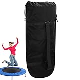 Bolsas de fútbol para Equipos, de Almacenamiento Grande Impermeable para Cama elástica – Soporte de Almacenamiento de Equipo de Fitness Resistente, Bolsas Deportivas Plegables para Gimnasio