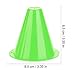 Football Training Cone, Soccer Marking Discs - High Visibility PE Plastic Training Accessories
