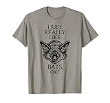 Photo Gallery i just really like bats ok? - maglietta divertente pipistrello maglietta Photo Gallery i just really like bats ok? - maglietta divertente pipistrello maglietta