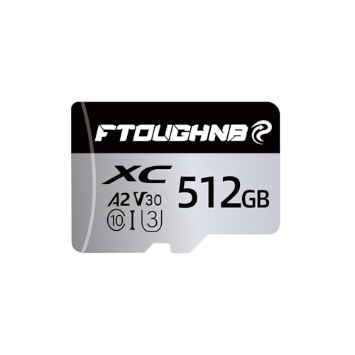 FTOUGHNB }CNSDJ[h 512GB micro sdJ[h MicroSDXC 512GB [J[h f[^] ~jSDJ[h P[Xt SDϊA_v^,TF